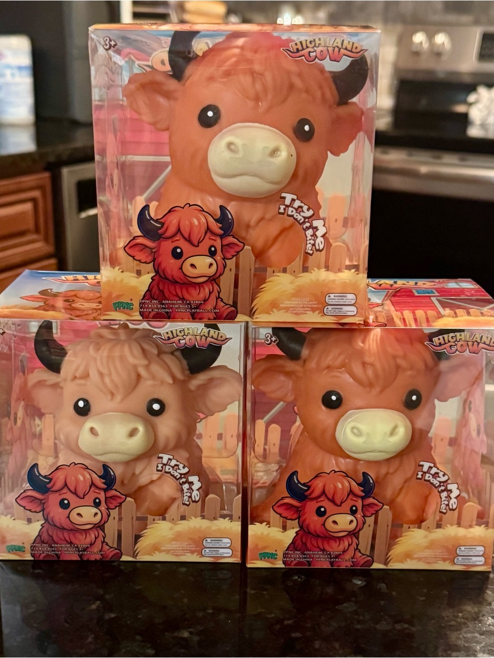 Highland ,Cow Squeeze Toy for Kids